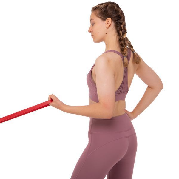 Резина петля для подтягиваний и тренировок лента силовая SP-Sport Fitness LINE FI-9584-2 25-40кг красный FI-9584-2 фото