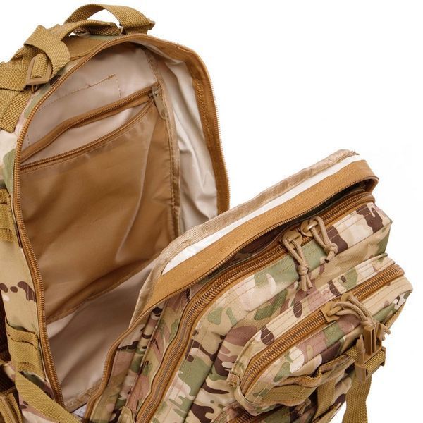 Рюкзак тактический штурмовой SILVER KNIGHT 3P размер 43x22x18см 17л цвета в ассортименте 3P фото