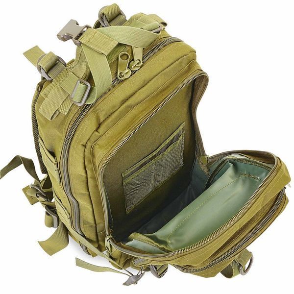 Рюкзак тактический штурмовой SILVER KNIGHT 3P размер 43x22x18см 17л цвета в ассортименте 3P фото