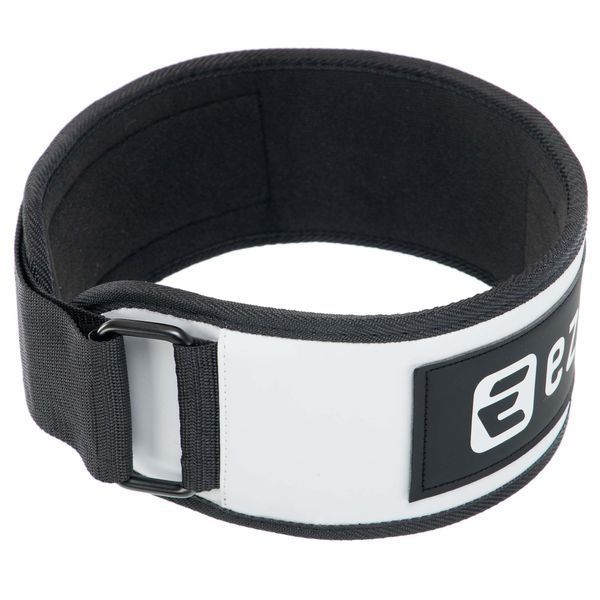 Пояс атлетический текстильный EZOUS LEATHER SPROT BELT O-01 спинка-14см размер S-L черный O-01 фото