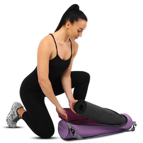 Сумка-чехол для коврика KINDFOLK Yoga bag SP-Planeta FI-6876 цвета в ассортименте FI-6876 фото
