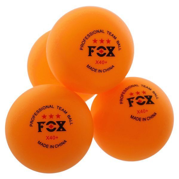 Набор мячей для настольного тенниса в пластиковом боксе FOX MT-8589 60шт цвета в ассортименте MT-8589 фото