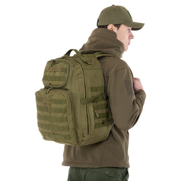 Рюкзак тактический штурмовой трехдневный Military Rangers ZK-9110 размер 48x32x18см 28л цвета в ассортименте ZK-9110 фото