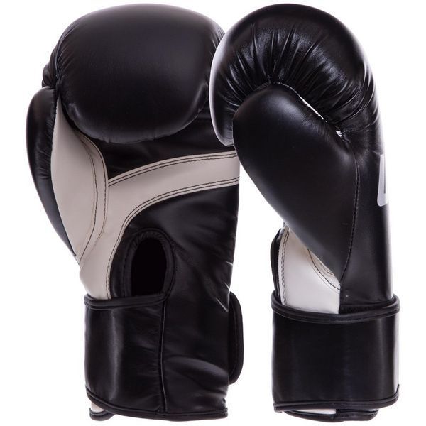Перчатки боксерские на липучке PU UFC PRO Fitness UHK-75027 12 унций черный 12 унции UHK-75027 фото