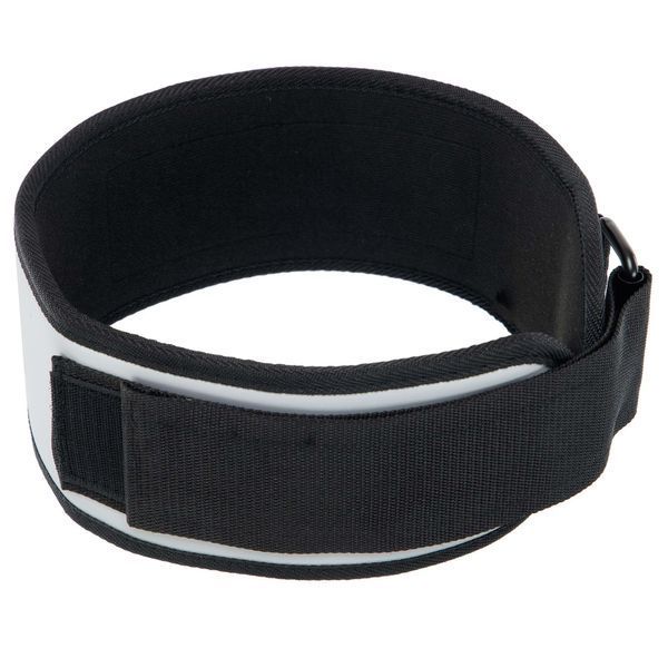 Пояс атлетический текстильный EZOUS LEATHER SPROT BELT O-01 спинка-14см размер S-L черный O-01 фото