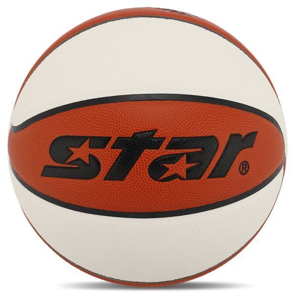 Мяч баскетбольный STAR CHAMPION BB316-25 размер 6 оранжевый-белый BB316-25 фото