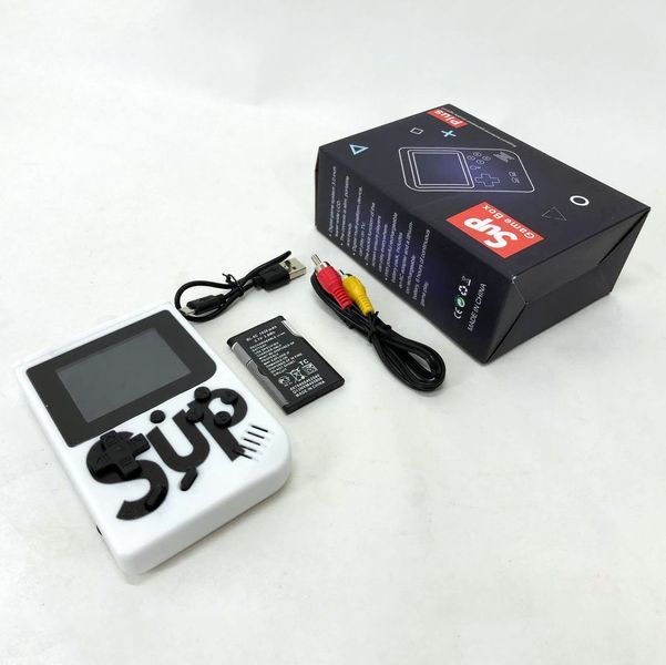 Игровая приставка консоль Sup Game Box 500 игр, Ретро приставка денди, Тетрис приставка. Цвет: белый ws76459-2 фото