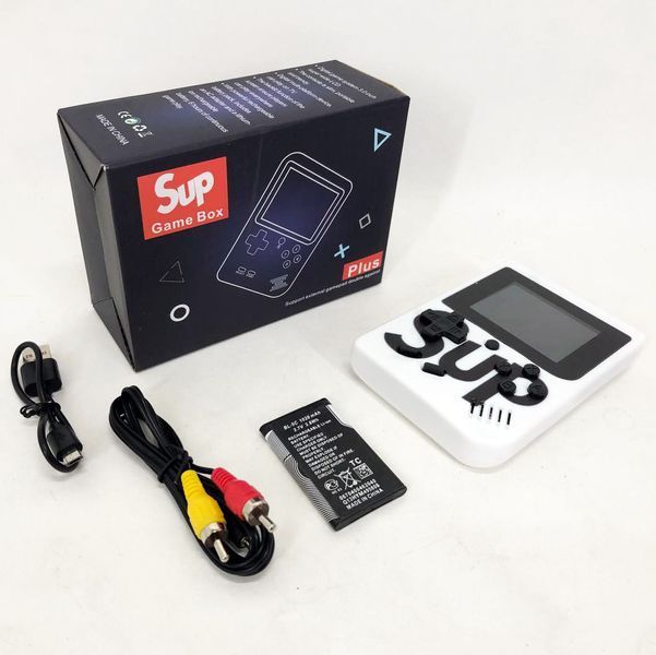 Игровая приставка консоль Sup Game Box 500 игр, Ретро приставка денди, Тетрис приставка. Цвет: белый ws76459-2 фото