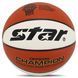 Мяч баскетбольный STAR CHAMPION BB316-25 размер 6 оранжевый-белый BB316-25 фото 1