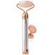 Массажер ролик электрический для лица Facial Roller Massager. Цвет: бежевый ws25719 фото 17