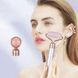 Массажер ролик электрический для лица Facial Roller Massager. Цвет: бежевый ws25719 фото 6