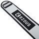 Пояс атлетический текстильный EZOUS LEATHER SPROT BELT O-01 спинка-14см размер S-L черный O-01 фото 6