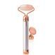 Массажер ролик электрический для лица Facial Roller Massager. Цвет: бежевый ws25719 фото 8