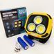 Прожектор ліхтар кемпінг W891-1-3COB(White+Yellow)+5SMD(Red) Power bank ws58952 фото 13