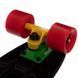 Пенни борд Penny Board круизер пластиковый 22' FISH SK-401-5 черный-желтый-красный SK-401-5 фото 3