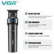 Машинка для стрижки волосся VGR V-987 BLACK, для стрижки посіченого волосся ws55778 фото 6
