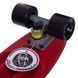 Пенни борд Penny Board круизер пластиковый RUBBER 22' RUBBER SOFT FISH SK-410-8 черный-красный SK-410-8 фото 3