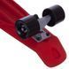 Пенни борд Penny Board круизер пластиковый RUBBER 22' RUBBER SOFT FISH SK-410-8 черный-красный SK-410-8 фото 4