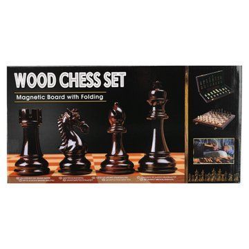 Шахматы настольная игра деревянные ZOOCEN FL440 размер 39,5см x 39,5см x 2,75см FL440 фото