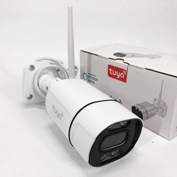 Камера видеонаблюдения Camera C16 TUYA APP WIFI IP 3.0 mp уличная с дистанционным просмотром ws74488 фото