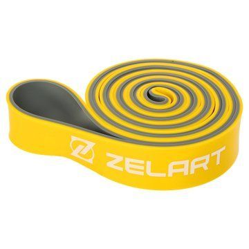 Резина петля для подтягиваний и тренировок лента силовая двухслойная Zelart FI-0911-6 DUAL POWER BAND цвета в ассортименте FI-0911-6 фото