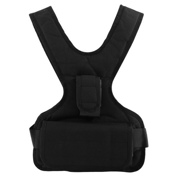 Жилет утяжелитель с регулируемым весом Zelart WEIGTH VEST TA-7812-10 вес-1-10кг серый TA-7812-10 фото