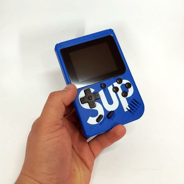 Игровая приставка консоль Sup Game Box 500 игр, Ретро приставка денди, Тетрис приставка. Цвет: синий ws76459-3 фото