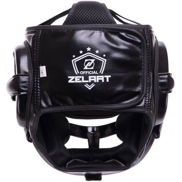 Шлем защитный для единоборств со съемной пластиковой маской PU ZELART BO-0270 М-XL цвета в ассортименте L BO-0270 фото