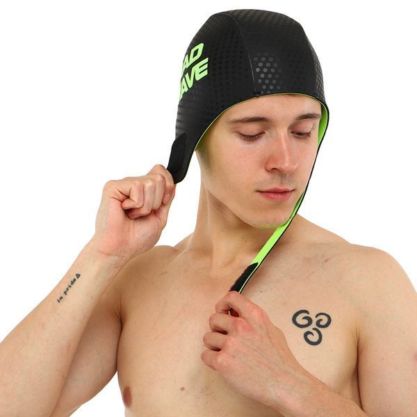 Шолом для тріатлону та плавання на відкритій воді MADWAVE OPNWTR NEO CAP GDSKN M204208 розмір S-XL кольору в асортименті S-M M204208 фото