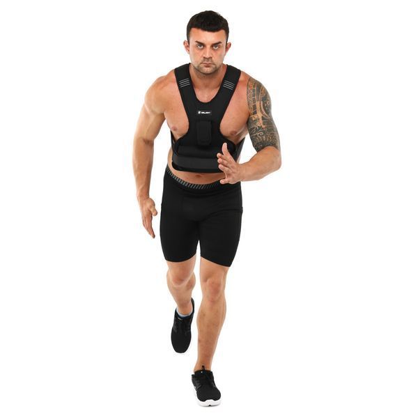 Жилет утяжелитель с регулируемым весом Zelart WEIGTH VEST TA-7812-10 вес-1-10кг серый TA-7812-10 фото