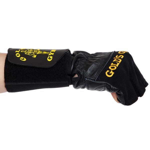 Рукавиці для фітнесу та важкої атлетики GOLDS GYM BC-3603 розмір S-XL чорний BC-3603 фото