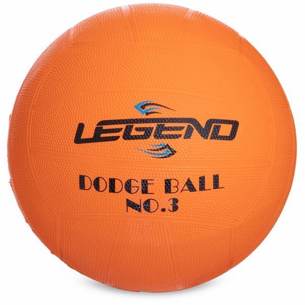 Мяч резиновый Dodgeball для игры в вышибалу Zelart DB-3284 №3 цвета в ассортименте DB-3284 фото