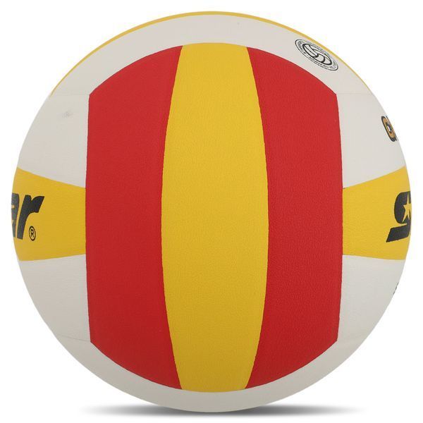 Мяч волейбольный STAR CAMPUS VB4075C-34 №5 PU белый-желтый-красный VB4075C-34 фото