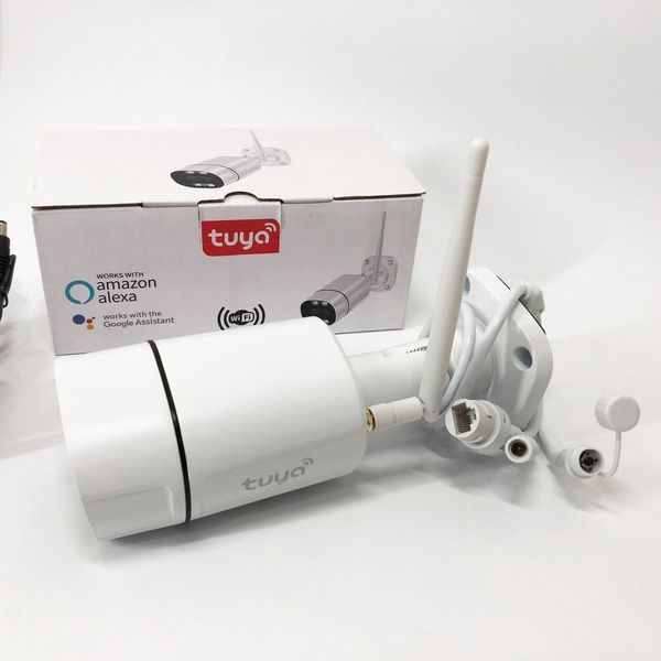 Камера видеонаблюдения Camera C16 TUYA APP WIFI IP 3.0 mp уличная с дистанционным просмотром ws74488 фото