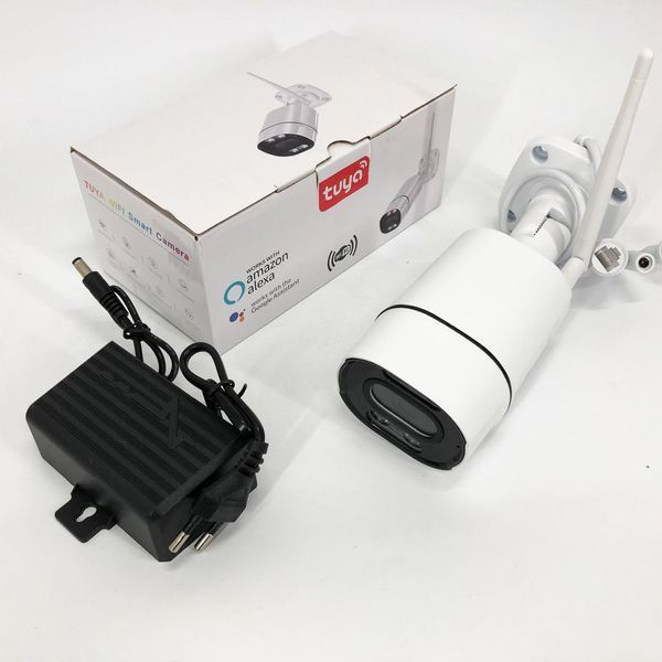 Камера видеонаблюдения Camera C16 TUYA APP WIFI IP 3.0 mp уличная с дистанционным просмотром ws74488 фото