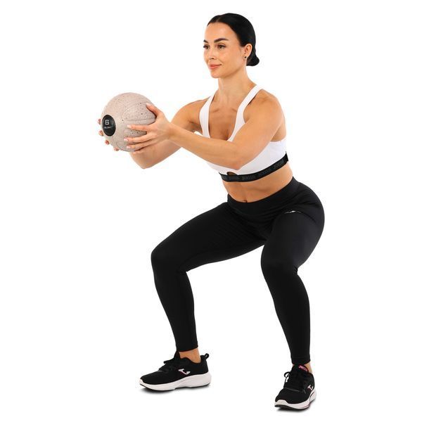 Слэмбол мяч набивной для кроссфита и фитнеса Slam Ball Zelart FI-4905-6 6кг серый FI-4905-6 фото