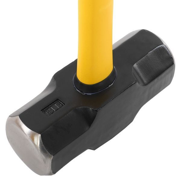 Кувалда стальная молот для кроссфита GYM HAMMER Zelart TA-9635-18LB 18LB (8,2кг) черный-желтый TA-9635-18LB фото