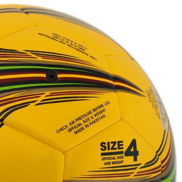 Мяч футбольный STAR TING MATCH 4 HYBRID SB3154C-05 №4 PU желтый-салатовый SB3154C-05 фото