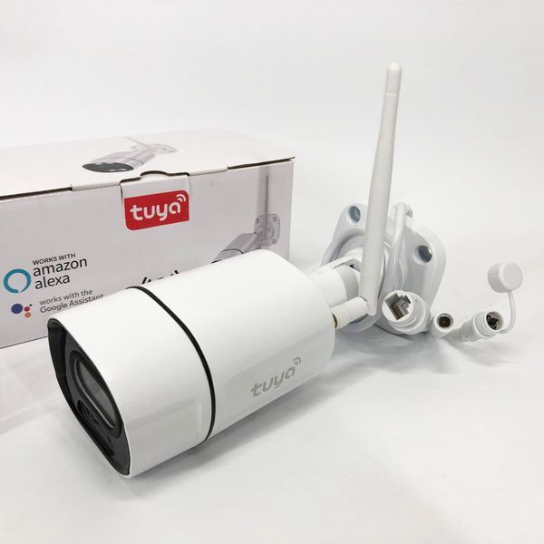 Камера видеонаблюдения Camera C16 TUYA APP WIFI IP 3.0 mp уличная с дистанционным просмотром ws74488 фото