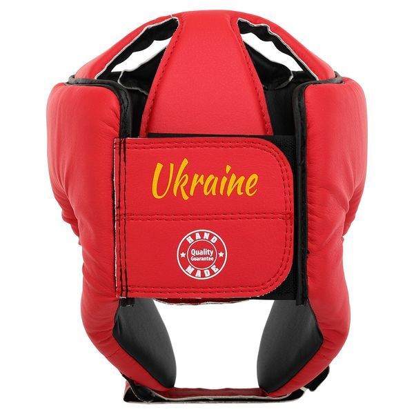 Шлем боксерский открытый с усиленной защитой макушки искусственная кожа BOXER 2030-N M-L цвета в ассортименте M 2030-N фото