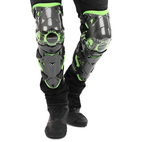 Мотонаколенники Carbon BENKIA PT154 2шт цвета в ассортименте PT154 фото