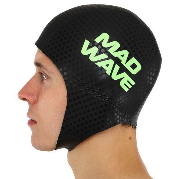 Шолом для тріатлону та плавання на відкритій воді MADWAVE OPNWTR NEO CAP GDSKN M204208 розмір S-XL кольору в асортименті S-M M204208 фото
