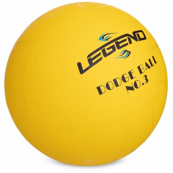 Мяч резиновый Dodgeball для игры в вышибалу Zelart DB-3284 №3 цвета в ассортименте DB-3284 фото