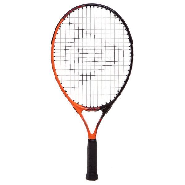 Ракетка для великого тенісу дитяча DUNLOP FORCE COMP DL676933Z 5-6років 21' чорний-помаранчевий DL676933Z фото