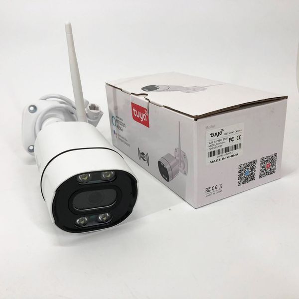 Камера видеонаблюдения Camera C16 TUYA APP WIFI IP 3.0 mp уличная с дистанционным просмотром ws74488 фото