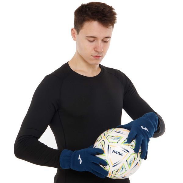 Перчатки спортивные тренировочные теплые Joma WINTER WINTER11-111 размер 7-10 темно-синий 9/9,5дюймов/24,7см WINTER11-111 фото