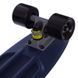 Пенни борд Penny Board круизер пластиковый RUBBER 22' RUBBER SOFT FISH SK-410-5 бордовый-темно-синий SK-410-5 фото 3