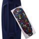 Пенни борд Penny Board круизер пластиковый RUBBER 22' RUBBER SOFT FISH SK-410-5 бордовый-темно-синий SK-410-5 фото 6
