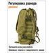 Рюкзак тактичний 55л з трьома підсумками! Якісний штурмовий для походу подорожей великий рюкзак баул ws41838 фото 12
