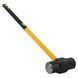 Кувалда стальная молот для кроссфита GYM HAMMER Zelart TA-9635-18LB 18LB (8,2кг) черный-желтый TA-9635-18LB фото 1